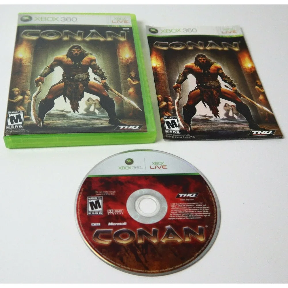 CONAN - XBOX 360 - COMPLETE!